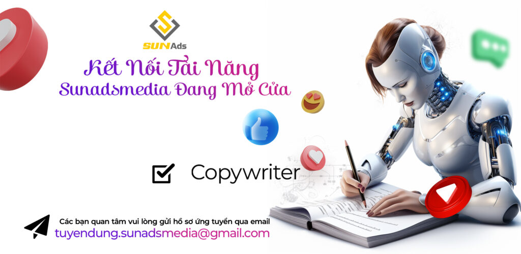 Sunadsmedia Tuyển Dụng Copywriter - Viết kịch bản