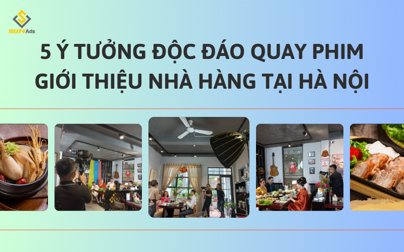 quay phim giới thiệu nhà hàng tại Hà Nội 1