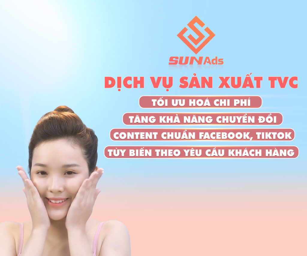 Dịch vụ sản xuất TVC tại Sunads Media