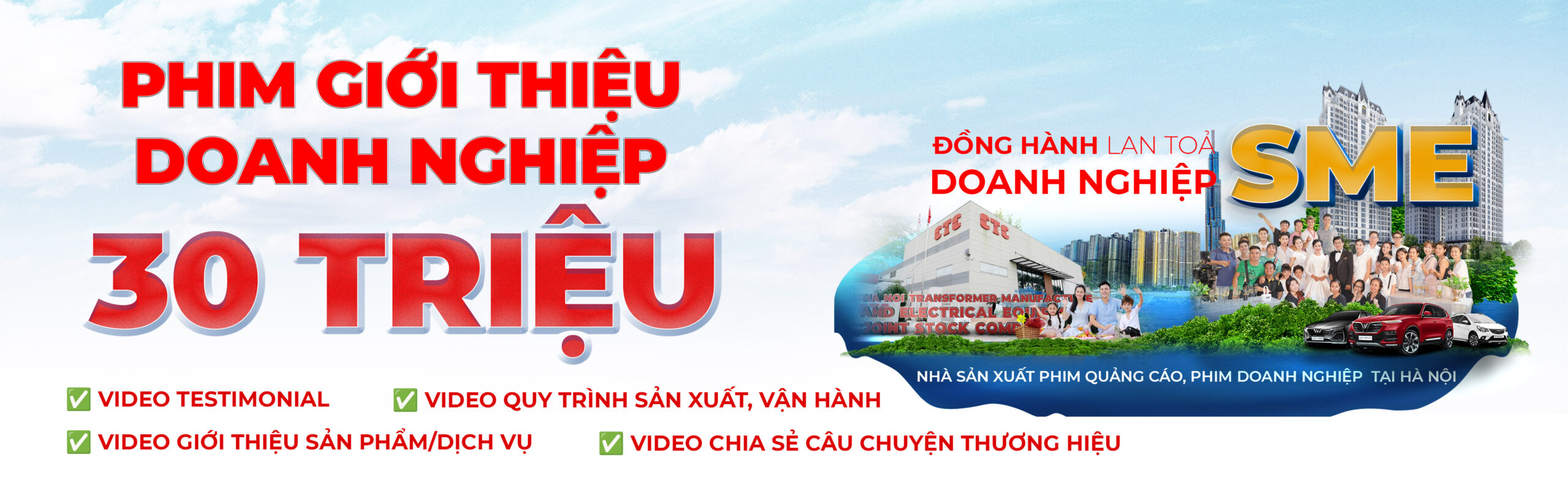 video giới thiệu doanh nghiệp tại Hà Nội